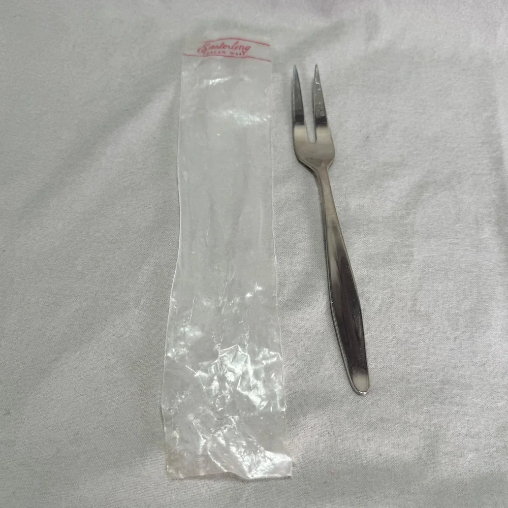 Easterling Chandelle Serving Fork Tuscan Ware Stainless Mid Century 8.5